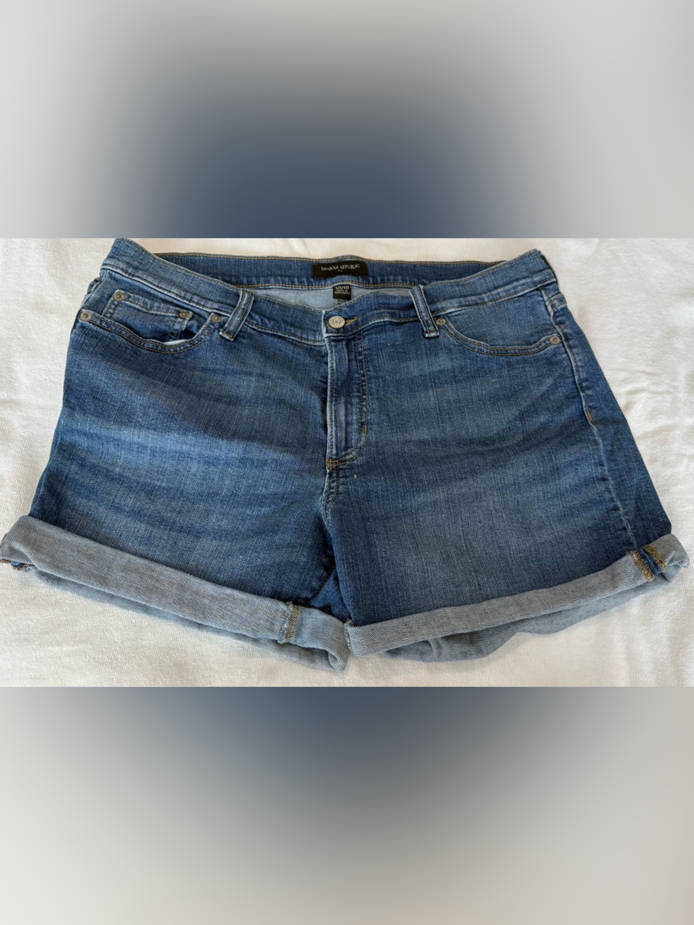 Banana Republic Women’s Dark Blue Jean Shorts